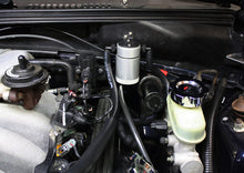 Load image into Gallery viewer, J&amp;L 96-98 Ford Mustang SVT Cobra Driver Side Oil Separator 3.0 - Clear Anodized Oil Separators J&amp;L
