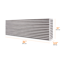 Load image into Gallery viewer, Mishimoto Universal Air-to-Air Intercooler Core - 24in / 13in / 3.5in Intercoolers Mishimoto
