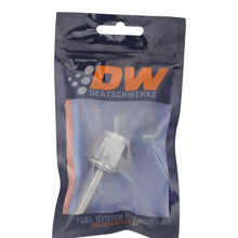 Load image into Gallery viewer, DeatschWerks 10AN Female Flare Swivel to 5/16in Male EFI Quick Disconnect - Anodized DW Titanium Fuel Components Misc DeatschWerks
