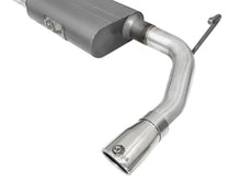 Load image into Gallery viewer, aFe Scorpion 2-1/2in Alum Steel Axle-Back Exhaust w/Polished Tip 07-18 Jeep Wrangler JK V6-3.6/3.8L Axle Back aFe
