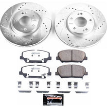 Load image into Gallery viewer, Power Stop 13-15 Hyundai Veloster Front Z26 Street Warrior Brake Kit Brake Kits - Performance D&amp;S PowerStop   
