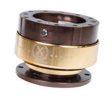 Load image into Gallery viewer, NRG Quick Release Gen 2.0 - Bronze Body / Chrome Gold Ring Quick Release Adapters NRG

