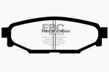Load image into Gallery viewer, EBC 08-10 Subaru Impreza 2.5 Bluestuff Rear Brake Pads Brake Pads - Racing EBC   
