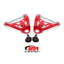 Load image into Gallery viewer, BMR 64-72 A-Body Pro-Touring Upper A-Arms w/ Tall Ball Joint (Delrin) - Red Control Arms BMR Suspension
