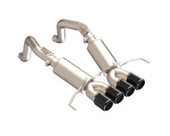 MBRP 14-19 Chevrolet Corvette 3in Dual Split Rear Cat Back w/ Carbon Fiber Tips Catback MBRP