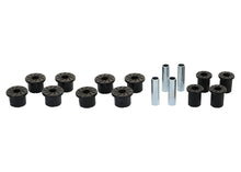 Load image into Gallery viewer, Whiteline 89-95 Toyota Pickup / 01-04 Toyota Tacoma Rear Leaf Spring Shackle Bushing Kit Bushing Kits Whiteline
