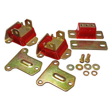 Load image into Gallery viewer, Energy Suspension 69-72 Camaro/70-73 Monte Carlo Red Complete Motor&amp;Trans Mount Set Zinc Finish Bushing Kits Energy Suspension
