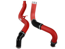 Load image into Gallery viewer, aFe Bladerunner 3in Red Intercooler Hot and Cold Side Tubes 14-15 Dodge Ram 1500 EcoDiesel V6 3.0L Intercoolers aFe
