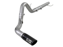Load image into Gallery viewer, aFe Large Bore-HD 4in 409 SS DPF-Back Exh 18-19 Ford F-150 V6-3.0L (td) w/ Black Tip DPF Back aFe
