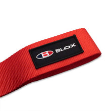 Load image into Gallery viewer, BLOX Racing Universal Tow Strap With BLOX Logo - Red Tow Straps BLOX Racing
