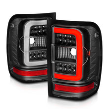 Load image into Gallery viewer, ANZO 2001-2011 Ford Ranger LED Tail Lights w/ Light Bar Black Housing Clear Lens Tail Lights ANZO

