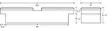 Load image into Gallery viewer, Tradesman Aluminum Economy Cross Bed Truck Tool Box (70in./Side Opening) - Brite Truck Boxes &amp; Storage Tradesman
