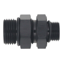 Load image into Gallery viewer, DeatschWerks 6AN ORB Male to 8AN ORB Male Swivel Adapter - Anodized Matte Black Fittings DeatschWerks
