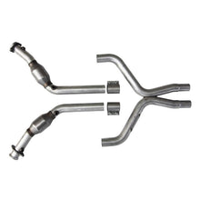 Load image into Gallery viewer, BBK 11-14 Mustang 3.7 V6 High Flow X Pipe With Catalytic Converters - 2-1/2 Catback BBK
