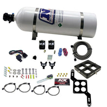 Load image into Gallery viewer, Nitrous Express Dominator Billet Crossbar Pro-Power Nitrous Kit (100-500HP) w/15lb Bottle Nitrous Systems Nitrous Express
