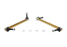 Load image into Gallery viewer, Whiteline 10+ Chevy Camaro FR Coupe Front Sway Bar - Link Assy H/D Adj Steel Ball (380mm C to C) Sway Bar Endlinks Whiteline
