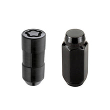 Load image into Gallery viewer, McGard 6 Lug Hex Install Kit w/Locks (Cone Seat Nut) M14X1.5 / 13/16 Hex / 1.945in. Length - Black Lug Nuts McGard
