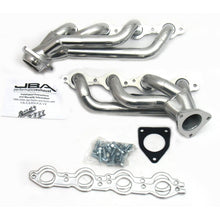 Load image into Gallery viewer, JBA 02-13 GM Truck 4.8L/5.3L LS Silver Ctd Cat4Ward Header Headers &amp; Manifolds JBA
