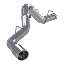 Load image into Gallery viewer, MBRP 2020+ GMC/Chevy 2500/3500 6.6L Duramax 4in Mand Bent Tubing AL-Ser Cat Back Single Side - Alum Catback MBRP

