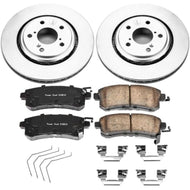 Power Stop 15-17 Honda Odyssey Front Z17 Evolution Geomet Coated Brake Kit Brake Kits - Performance Blank PowerStop