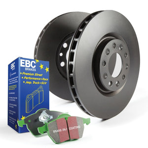EBC S14 Kits Greenstuff Pads and RK Rotors Brake Rotors - OE EBC   