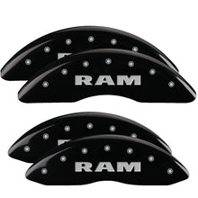 Load image into Gallery viewer, MGP 4 Caliper Covers Engraved Front &amp; Rear MGP Red finish silver ch Caliper Covers MGP
