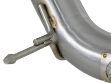 Load image into Gallery viewer, aFe Twisted Steel 3in Rear Down-Pipe/Mid Pipe 2017+ Honda Civic Type R I4 2.0L (t) X Pipes aFe
