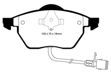 Load image into Gallery viewer, EBC 91-94 Audi 100 Quattro 2.8 (ATE) Redstuff Front Brake Pads Brake Pads - Performance EBC   

