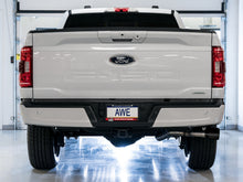 Load image into Gallery viewer, AWE 0FG 21+ Ford F150 Dual Side Exit Cat-Back Exhaust - 4.5in Diamond Black Tips Catback AWE Tuning   
