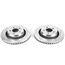 Load image into Gallery viewer, Power Stop 09-11 Dodge Nitro Front Evolution Drilled &amp; Slotted Rotors - Pair Brake Rotors - Slot &amp; Drilled PowerStop
