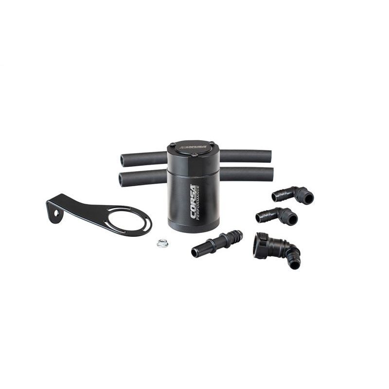 Corsa 2021-2024 Ford Bronco 2.3L Aluminum Oil Catch Can Oil Catch Cans CORSA Performance