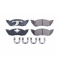 Power Stop 91-98 Dodge Dakota Front Z17 Evolution Ceramic Brake Pads w/Hardware | 17-529