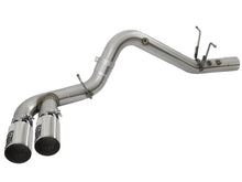 Load image into Gallery viewer, aFe Victory Series 4in 409-SS DPF-Back Exhaust w/ Dual Polished Tips 2017 GM Duramax V8-6.6L(td) L5P DPF Back aFe

