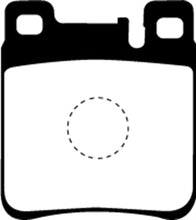 Load image into Gallery viewer, EBC 05-06 Chrysler Crossfire 3.2 SRT6 Greenstuff Rear Brake Pads Brake Pads - Performance EBC   
