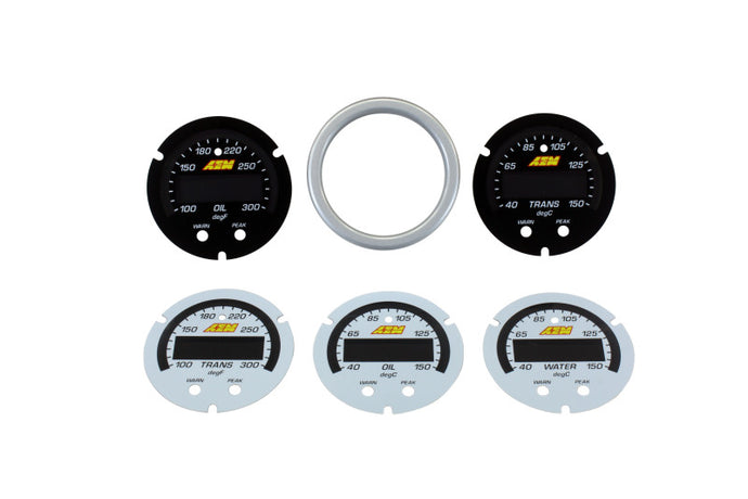AEM X-Series Temperature Gauge Accessory Kit Gauges AEM