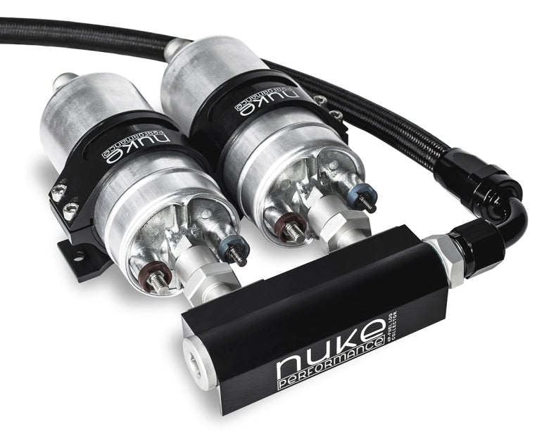 NUKE FUEL LOG COLLECTOR FOR 2X WALBRO GSL392 FUELPUMPS Engine Nuke Performance Default Title  