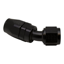 Load image into Gallery viewer, DeatschWerks 10AN Female Flare Swivel 30-Degreehose End CPE - Anodized Matte Black Fittings DeatschWerks
