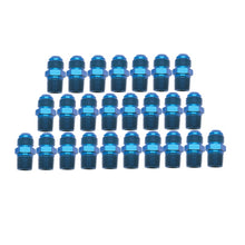 Load image into Gallery viewer, Russell Performance -6 AN to 3/8in NPT Straight Flare to Pipe (Blue) (25 pcs.) Fittings Russell
