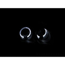 Load image into Gallery viewer, ANZO 1996-1998 Honda Civic Projector Headlights w/ Halo Black Headlights ANZO
