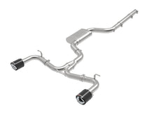 Load image into Gallery viewer, aFe MACHForce XP 3in-2.5in SS Exhaust Cat-Back 18-19 Volkswagen GTI (MK7.5) L4-2.0L (t) - Carbon Catback aFe
