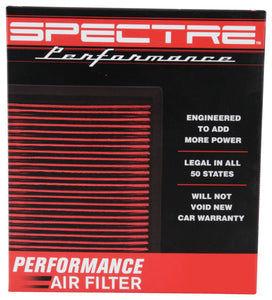 Spectre 2018 Nissan Frontier 4.0L V6 F/I Replacement Panel Air Filter Air Filters - Drop In Spectre   