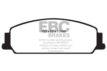 Load image into Gallery viewer, EBC 08-10 Pontiac G8 3.6 Redstuff Front Brake Pads Brake Pads - Performance EBC   

