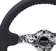 Load image into Gallery viewer, NRG Reinforced Steering Wheel (350mm / 3in. Deep) Blk Leather w/Hydrodipped Digi-Camo Spokes Steering Wheels NRG
