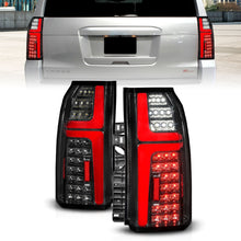 Load image into Gallery viewer, ANZO 15-20 Chevrolet Tahoe Sequential LED Tube Taillights Black Tail Lights ANZO   
