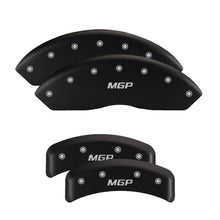 Load image into Gallery viewer, MGP 4 Caliper Covers Engraved Front &amp; Rear MGP Red finish silver ch Caliper Covers MGP
