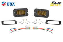 Load image into Gallery viewer, Diode Dynamics Stage Series 2 In LED Pod Sport - Yellow Fog Flush ABL (Pair) Light Accessories and Wiring Diode Dynamics   
