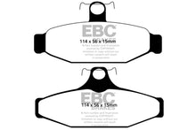 Load image into Gallery viewer, EBC 83-87 Chevrolet Corvette (C4) 5.7 Bluestuff Rear Brake Pads Brake Pads - Racing EBC   
