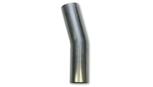 Load image into Gallery viewer, Vibrant 3in O.D. T304 SS 15 deg Mandrel Bend 5in x 5in leg lengths (5in Centerline Radius) Steel Tubing Vibrant
