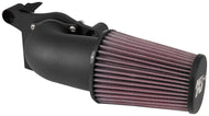 K&N 2017 Harley-Davidson H/D Touring Models Aircharger Performance Intake - Black Cold Air Intakes K&N Engineering   
