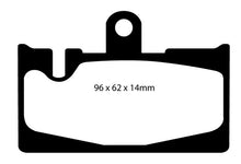 Load image into Gallery viewer, EBC 01-06 Lexus LS430 4.3 Redstuff Rear Brake Pads Brake Pads - Performance EBC   
